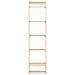 Scala Portaoggetti A Parete In Legno Di Cedro 41,5x30x176 Cm - Foto miniatura 3