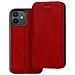 Custodia Per Iphone 12 Mini Pelle Vera Con Supporto E Portacarte, Rosso - Foto miniatura 3