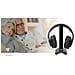 HPRF321BK cuffia e auricolare Cuffie Wireless A Padiglione TV Base di ricarica Nero - Foto miniatura 10