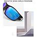 Occhiali Da Sole Sportivi Per Ciclismo Compatibili Con Tr90 E Tac, Polarizzati Con Protezione Uv400 Per Uomo E Donna Blue - Foto miniatura 3