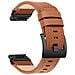 Cinturino In Vera Pelle Stile Retrò Compatibile Con Garmin Fenix 8/fenix 7x /fenix 3 Brown 20 Mm - Foto miniatura 1
