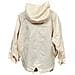 Giacca Da Donna Comoda Leggera Antipioggia Con Cappuccio Beige Taglia S - Foto miniatura 3