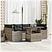 Set Divano da Giardino 7 pcs Grigio 100 x 55 x 73 cm - Foto miniatura 2