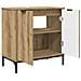Set di mobili per il bagno Plaid 3 pcs rovere artigianale - Foto miniatura 5