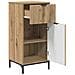Set di mobili per il bagno Plaid 3 pcs rovere artigianale - Foto miniatura 6