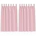 Tende con tende 2 pcs Rosa Baby Poliestere - Foto miniatura 1