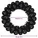 Corone di Palline di Natale 2 pcs Nero 33 x 33 x 7 cm - Foto miniatura 8