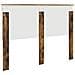 Testiera con testiera Rovere fumé 140 cm Legno multistrato - Foto miniatura 6