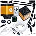 Set Braccio Regolabile Per Microscopio Digitale Odm-180x 50mm Con Illuminatore 32xled E Camera Pegasus Pro Kmpp-hdmi-tf 12mp - Alta Precisione E Qualità - Foto miniatura 1