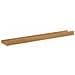 Scaffale da parete con lo scaffale 4 pcs Marrone 60 x 9 x 3 cm - Foto miniatura 9