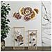 Decorazione In Metallo 3d Fiori 16-multicolore-metallo-92,1x8,3x51,4 Cm - Foto miniatura 5