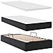 Letto con contenitore e materasso Nero 90 x 200 cm - Foto miniatura 8