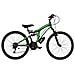 Bici Da Uomo Mtb Full Suspension Mountain Bike Cl26 Misura 26 Cambio 18v Colorado Doppia Ammortizzata - 46 Titanio Verde Fluo Opaco - Foto miniatura 1