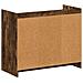 Mobile per scarpe Rovere Fumo 85 x 39,5 x 70 cm - Foto miniatura 5