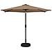 Parasol da Giardino con Luci LED 300 x 300 cm Poliestere - Foto miniatura 1