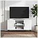Mobile TV Bianco 102 x 34,5 x 50 cm Legno ingegnerizzato - Foto miniatura 4