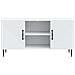 Mobile TV Bianco 102 x 34,5 x 50 cm Legno ingegnerizzato - Foto miniatura 6