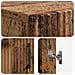 Mobile per scarpe HOORN 59,5 x 39,5 x 87 cm Legno antico - Foto miniatura 7