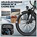 Bicicletta Elettrica da 26 Pollici, Motore da 250W, Batteria 36V 13Ah e Cambio a 21 Marce Nero - Foto miniatura 3