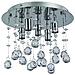 16400 Lampada Da Soffitto Moonlight Pl5 Cromo Max 5 X 40w G9 - 240v - Foto miniatura 2