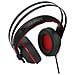 Cuffia Gaming Cerberus V2 Nero-Rosso, Compatibile con Xbox One / PS4 / Windows  - Foto miniatura 8