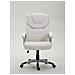 Sedia da Ufficio XL Texas V2, in Similpelle, Sedia presidenziale, meccanismo di Oscillazione, Super Imbottita, Max capacità di carico 180 kg, Girevole, con braccioli, Alto Schienale Bianco - Foto miniatura 2