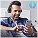 Cuffie Audio Bluetooth Stereo Micro Radio Fm Ingresso Jack 3.5mm Pieghevole - Foto miniatura 3