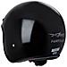 Casco Moto Jet Cafe Racer Omologato Ece 22-05 Visiera Parasole Scooter Nero S - Foto miniatura 2