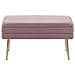 Panca Con Contenitore Per Camera Da Letto Rosa Durham - Foto miniatura 6