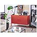 Credenza In Acciaio Cromato Rosso Uria - Foto miniatura 1