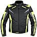 Giacca Tessuto Moto Protezioni Ce Manica Staccabile Gilet Termico Giallo Fluo Xxxl - Foto miniatura 2