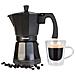 Luccia Caffettiera Espresso In Alluminio, Induzione 12 Tazze Di Caffè Tutti Tipi Cucine - Foto miniatura 1