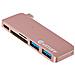 ES84121-ROSE, USB 3.0 (3.1 Gen 1) Type-A, USB 3.1 (3.1 Gen 2) Type-C, MicroSD (TransFlash) , SD, Rosa - Foto miniatura 2