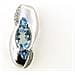 Pendente Da Donna Con Topazio, Argento Sterling 925, 29,75 Mm, Cod. 69 24129 01 500 - Foto miniatura 1