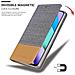 Custodia Compatibile Con Xiaomi Redmi 10 / Redmi Note 11 4g In Grigio Chiaro Marrone - Coperchio Protettiva Con Chiusura Magnetica, Funzione Stand E Tasca Per Le Carte - Foto miniatura 7