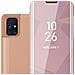 Custodia Compatibile Con Samsung Galaxy M31s In Kunzit Rosa - Clear View Specchio Coperchio Protettivo Con Funzione Di Supporto Protezione A 360 Gradi - Foto miniatura 1