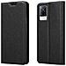 Custodia Compatibile Con Vivo V21 4g / 5g In Nero Di Notte - Coperchio Protettiva Con Chiusura Magnetica, Funzione Stand E Tasca Per Le Carte - Foto miniatura 8