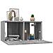 Mobili Tv Pensili Grigio Sonoma 3 Pz 60x30x30 Legno Multistrato - Foto miniatura 2