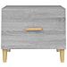 Tavolini Salotto 2pz Grigio Sonoma 50x50x40cm Legno Multistrato - Foto miniatura 5
