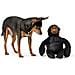 Peluche Per Cani Tough Kamerun Gorilla (29 Cm) - Foto miniatura 2