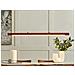 Lampadario A Led Stewarts Con Dimmer Legno Di Quercia Marrone Scuro - Foto miniatura 1