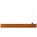 Lampadario A Led Stewarts Con Dimmer Legno Di Quercia Marrone Scuro - Foto miniatura 6