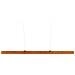 Lampadario A Led Stewarts Con Dimmer Legno Di Quercia Marrone Scuro - Foto miniatura 10