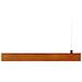 Lampadario A Led Stewarts Con Dimmer Legno Di Quercia Marrone Scuro - Foto miniatura 12