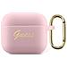 Gua3sssi Airpods 3 Custodia Rosa /rosa Silicone Vintage Script - Foto miniatura 2