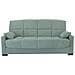 Clic Clac 3 Posti Megan 14 - Tessuto Soro Verde Mandorla - Con Braccioli - Letto 130 X 190 Cm - 223 X 96 X 103 Cm - Foto miniatura 1