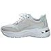 White Leisure Closed Sport Shoe Sneakers Tessile Scarpe Donna Bianco Eu 37, 2-23728-20 436 - Foto miniatura 3