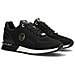 Gitte Glitter Leisure Trainers Sneakers Tessile Scarpe Donna Nero Eu 38, Mirl1000141w 1000 - Foto miniatura 1
