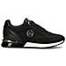 Gitte Glitter Leisure Trainers Sneakers Tessile Scarpe Donna Nero Eu 38, Mirl1000141w 1000 - Foto miniatura 2