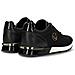 Gitte Glitter Leisure Trainers Sneakers Tessile Scarpe Donna Nero Eu 38, Mirl1000141w 1000 - Foto miniatura 3